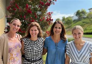 Photo of Mrs. Adair, Mrs. Arone, Mrs. Maxwell and Ms. Stomsvik